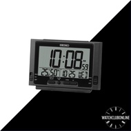 [WatchClubOnline] QHL095K Seiko Table Clock Digital Dual Alarm Light Hygrometer Thermometer QHL095 QHL-095 QHL-095K