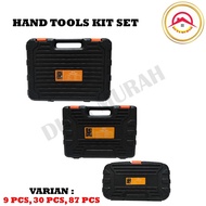 Complete Home Carpentry Tool Box 87 Pcs Hand Tool Set Home Repair Needs Complete Tool Kit