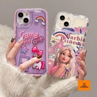 CC38 CC39 SOFTCASE BARBIE CARTOON MOTIF FOR OPPO F9 A5S A7 A12 A1K A3S A15 A15S A16 A17 A5 2020 A9 2