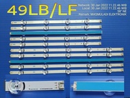Backlight Tv Led Lg 49 Inch 49Lf550 A 49Lb550 A 49Lf 49Lb 550 6V 9K