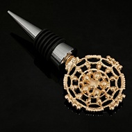 Circle Wine Cork Gold Blue Diamond Bohemian Sunflower Wine Cork Soda Water Cork Red Wine Cork Vacuum