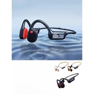 鉑典游泳藍牙耳機骨傳導無線水下訓練防水專業帶內存運動跑步專用
