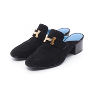 【二手】愛馬仕 Paradis 女士麂皮穆勒鞋，二手 B