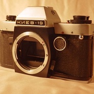 KIEV-19 相機 35 毫米膠卷機身尼康 F 鏡頭卡口阿森納烏克蘭 1990