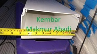 DUCT TUTUP 100X200MM / KABEL DUCT / SOLID DUCT 200X100MM - 3 METER - TRALA