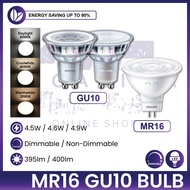 PHILIPS LED Bulb GU10 4.6W 4.9W Dimmable MR16 Bulb 4.5W Non-Dimmable LED Light Bulb Mentol Lampu