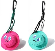 Pack of 2 Coin Purse, Coin Pouch, Mini Hat Shape Cute Purse, Mini Coin Purse, Cartoon Purse with Zip