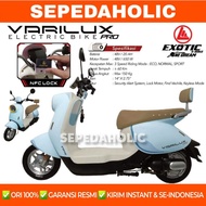 Sepeda Listrik EXOTIC VARILUX PRO BY PACIFIC 650 Watt 20 AH Electric
