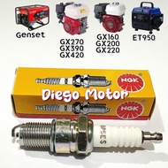 MESIN BP5ES Multipurpose Spark Plug for GX160 GX200 GX270 GX390 2-stroke Generator ET9500 1000watt 5