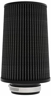 K&N Universal Clamp-On Air Filter: High Performance, Premium, Washable, Replacement Filter: Flange D