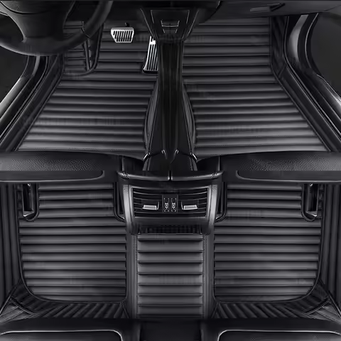 2 Seat Car Floor Mat For Audi R8 Type 42 V10 Roadster 2006 2007 2008 2009 2010 2011 2012 2013 2014 2
