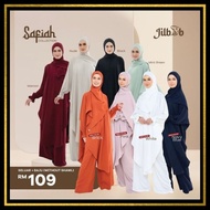 JUBAH JILBAB NUNHA  BY NAELOFAR (READY STOCK) FREE SIZE