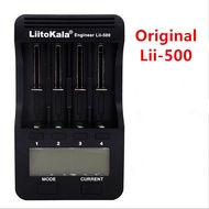 LiitoKala lii-500 LCD 3.7V 1.2V 18650 26650 16340 14500 10440 18500 20700B 21700 Battery Charger with screen