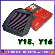 K&N Racing Y15 AIR FILTER YAMAHA Y15 Y15ZR Y16 Y16ZR LC150 racing air filter knn penapis kotak angin