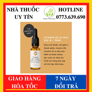 [CHÍNH HÃNG – GIÁ SỈ] vitamin D3 K2 MK7 Sunday Natural 20ml Đức dành cho trẻ từ sơ sinh đến 4 tuổi b
