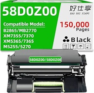58D0Z00 58D0Z0E 58D0ZA0 Remanufactured Black High Yield Toner Cartridge Compatible for Lexmark B2865