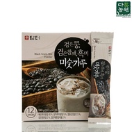 [12T] Black Grain Mix Powder เครื่องดื่มรวมธัญพืชสีนิล ถั่วดำ งาดำ ข้าวหอมนิล ข้าวกล้องงอกข้าวหอมนิล 12 ซอง ธัญพืช เครื่องดื่ม Damtuh ดัมเทอ