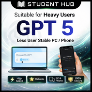 ChatGPT Plus GPT 5.4 AI Tool | Homework Helper Essay Writing Coding Assistant | Unlimited Answers Fa