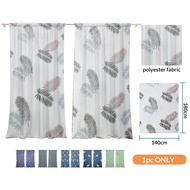 【Living】140*180cm 1Pc Langsir Unicorn stars Curtains For Window Door Semi Blackout Langsir pintu Lan