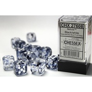 CHESSEX - NEBULA 16MM D6 12 DICE SET