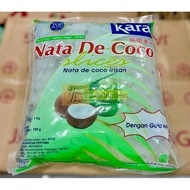 Nata De Coco Kara Halal BPOM RI paling TOP dengan Gula Asli (Pas Untuk 5 Gelas) Cocok untuk minuman