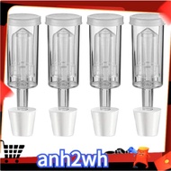 Fermentation Lids Airlock Kit with 6Stopper,Air Locks Fermentation Airlock Beer Wine Kombucha Brewin