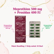 Meprothion 500 mg + Proxidan 400 IU Bundling Package 1 Strip