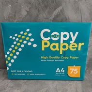 A4 HVS Paper 75g Copy Paper Per Ream (500 Sheets)