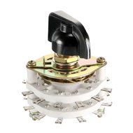 Band Channel Selector Rotary Switch 2P4T 6P3T 2P11T Select Table 1/2 Deck 10/24pin Rotary Switch w K