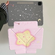 เคสป้องกัน iPad แบบพับ YAir6 Gen11 Gen10 ที่ใส่ปากกา Cardcaptor Sakura Case iPad Air7 Gen9 Air8 Gen1