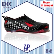 MERAH All Bike Red 38-44 AP Boots Waterproof Motorcycle Boots Rubber Boots Biker Boots/