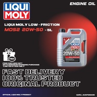 LIQUI MOLY MOS2 LOW - FRICTION 20W50 + CAR CARE FREE GIFT - 5L ENGINE OIL (1212)
