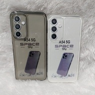 SoftCase Casing Samsung A54 5G Silicone Clear Transparent TPU Space Df Store