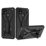 Case Realme C12 เคสโทรศัพท์ เรียวมี realmeC12 เคสกันกระแทก เคสนิ่ม TPU เคสหุ่นยนต์ เคสไฮบริด มีขาตั้