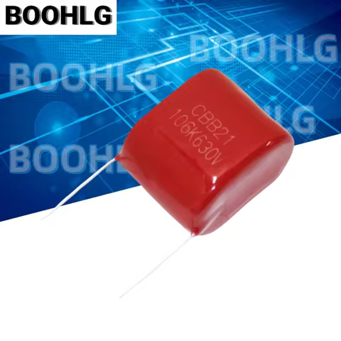 2PCS CBB Capacitor Metal Film Capacitor 630V 106K 630V 10UF 630V 106 Pin Spacing 27.5MM