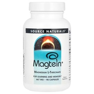 Source Naturals, Magtein®, Magnesium L-Threonate, 90 / 180 Capsules
