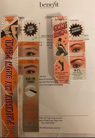 Benefit 眉筆&眉gel