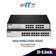 D-LINK DGS-1016C 16-Port /1024C 24-Port Gigabit Unmanaged Switch