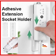 Adhesive Extension Socket Plug Power Strip Holder Tape [1 Pack]