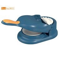 Dumpling Maker Machine Dumpling Mold Maker Pressing Dumpling Skin Mould Dumpling Making Tool,Blue