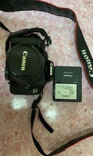 Canon 550D 18-55 lens with memory card 16GB charger