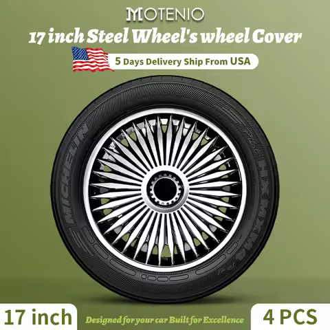 Sports Caps Rim 17 Wheel Covers Plastic Hubcaps for 17 Inches Automobile Vehicle Full Coverage Wheel