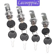 [Lacooppia2] Cabinet cam Lock Zinc Alloy with 2 Keys RV Lock for Dresser Cupboard RV Door