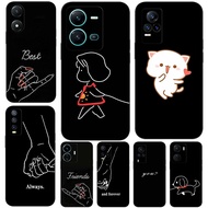 Case For vivo Y71 Y71A Y73S 5G Y76 S7e 5G Y81 Y83 no finger print hole Phone Soft Silicon Always And