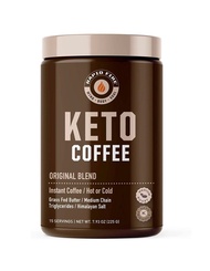 🇺🇸 RAPIDFIRE Keto Coffee 生酮咖啡三合一 速溶防彈咖啡 225g (7.93 Ounce) 含MCT油 15 servings 15 次份量