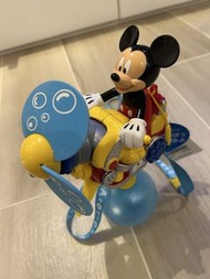 迪士尼樂園 米奇飛行員造型水壺連風扇