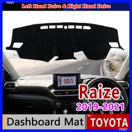 Dashboard Cover Dash Board Mat Carpet Pad for Toyota Raize Daihatsu Rocky A200 2019~2021 Sunshade Cushion Car Visor Accessories