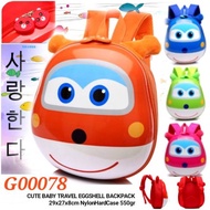 Gij. Kid's BACKPACK Imported Children's BACKPACK for Elementary School Kindergarten Preschool Egg Mo