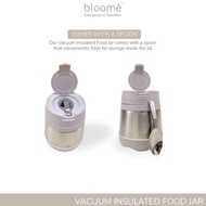 BLOOME Vacuum Insulated Food Jar Baby| Thermos Stainless Steel makanan