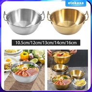 [Etekaxa] Ramen Pot, Kimchi Soup Pot, Sauce Pot, Melting Pot, Cooking Pot, Noodles,